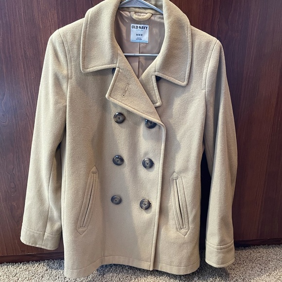 Old Navy Jackets & Blazers - Old Navy Wool Tan Coat